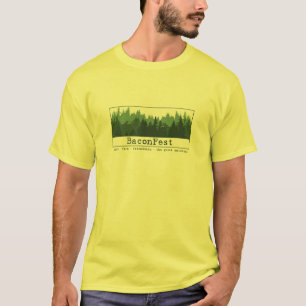 T-shirt Jason - árvores curtas L amarelo da Capa