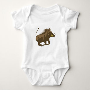 T-shirt Javali ferozmente boar