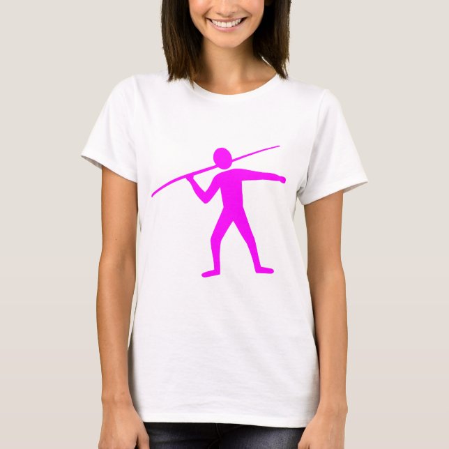 T-shirt Javelin Trower - Magenta (Frente)