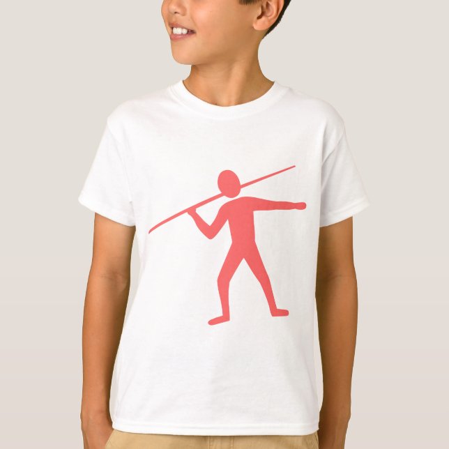 T-shirt Javelin Trower - Rosa Tropical (Frente)