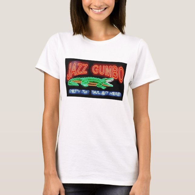 T-shirt Jazz Gumbo (Frente)