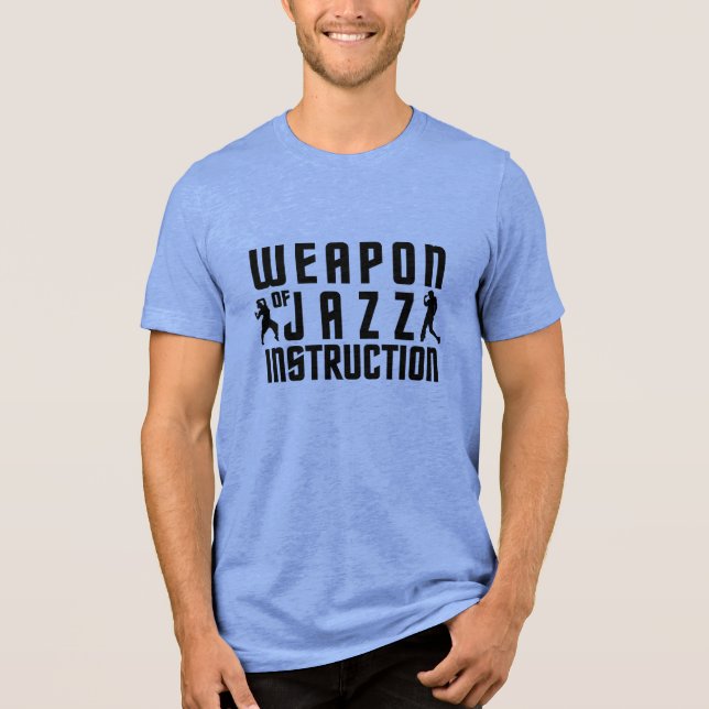 T-shirt Jazz Instruction shirts - escolha estilo, cor (Frente)