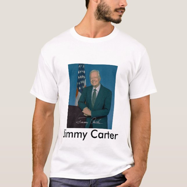 T-shirt jc, Jimmy Carter (Frente)