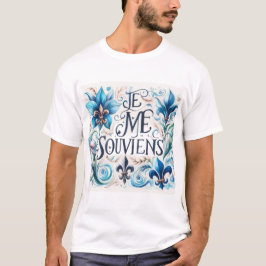 T-shirt "Je me souviens"