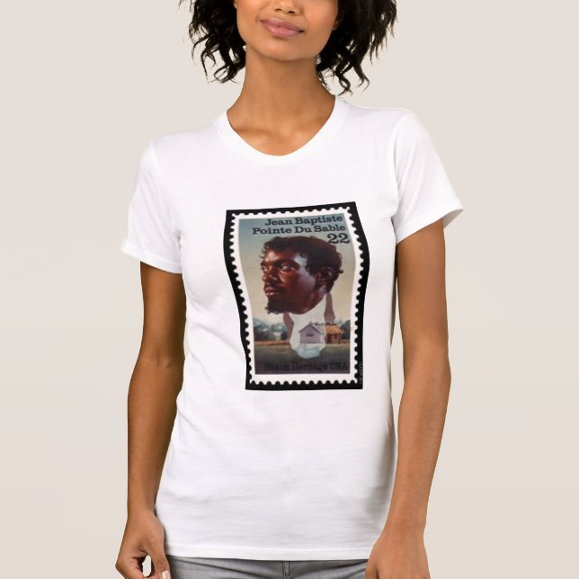 T-shirt Jean Baptiste Ponto Du Sable T (Frente)