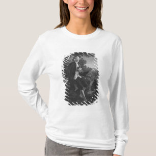 T-shirt Jean-Jacques Rousseau que compor 'Emile