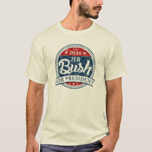 T-shirt Jeb Bush para o presidente
