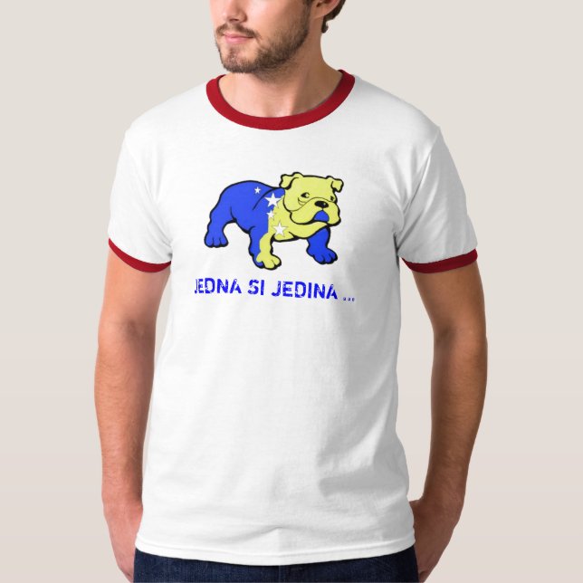 T-SHIRT JEDNA SI JEDINA… (Frente)