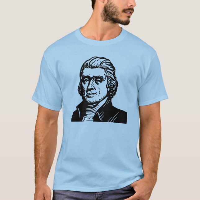 T-shirt Jefferson "3" T (Frente)