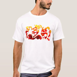 T-shirt Jejuam os jogadores de softball do passo