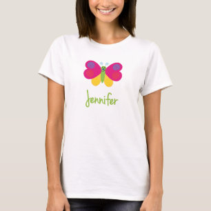 T-shirt Jennifer a borboleta