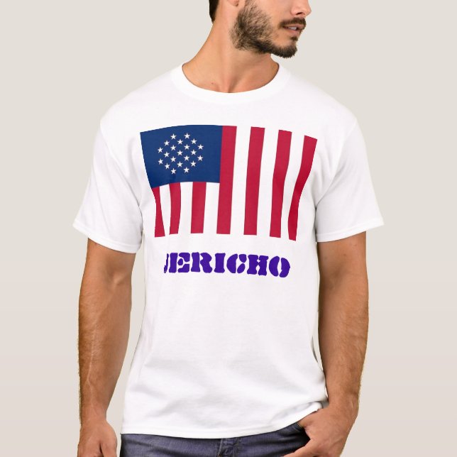 T-shirt jerichoflag, JERICHO (Frente)