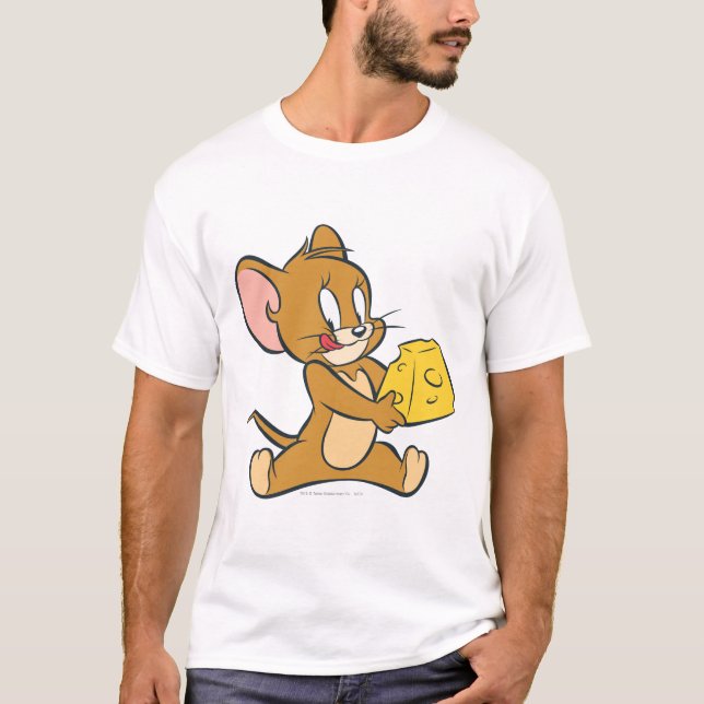 T-shirt Jerry Gosta Do Queijo (Frente)