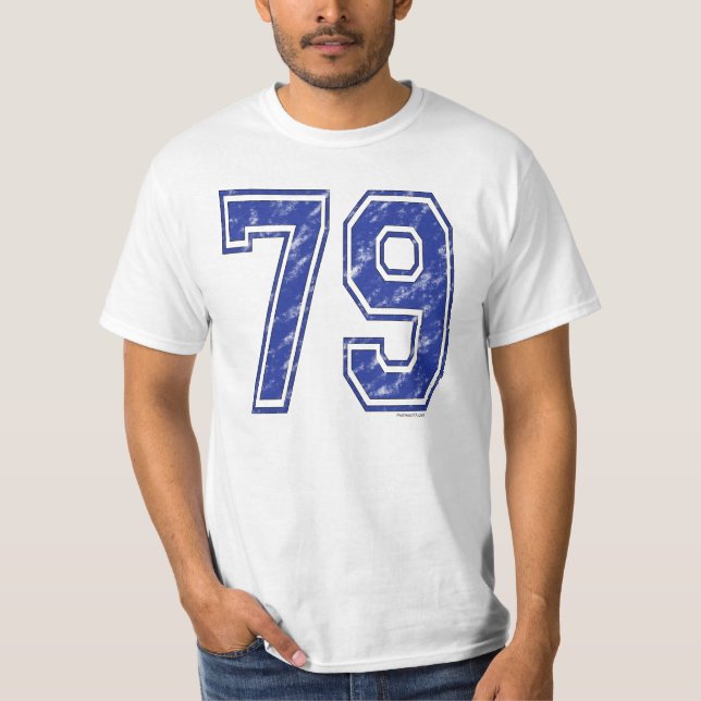 T-shirt Jérsei de 79 costumes (Frente)