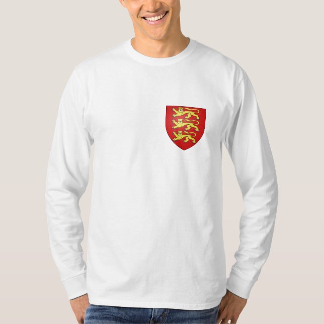 T-shirt Jérsei dos suportes de Inglaterra (Frente)