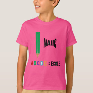 T-shirt jersey azul MAGIC ESCOLA