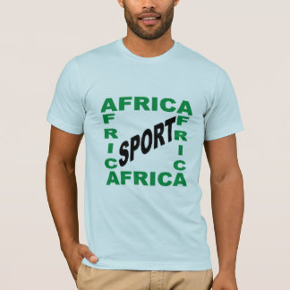 T-shirt jersey bleu clair homme  AFRICA   SPORT 