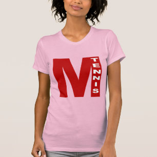 T-shirt jersey fim recortar MILANO TÉNIS