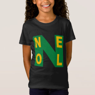 T-shirt jersey fino preto Desenho NATAL