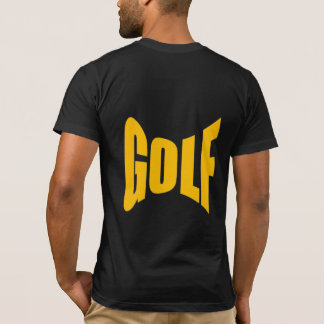 T-shirt jersey noir dos homme  GOLF