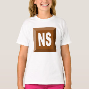 T-shirt jersey Nova Escócia CHOCOLATE