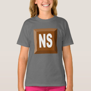 T-shirt jersey Nova Escócia CHOCOLATE