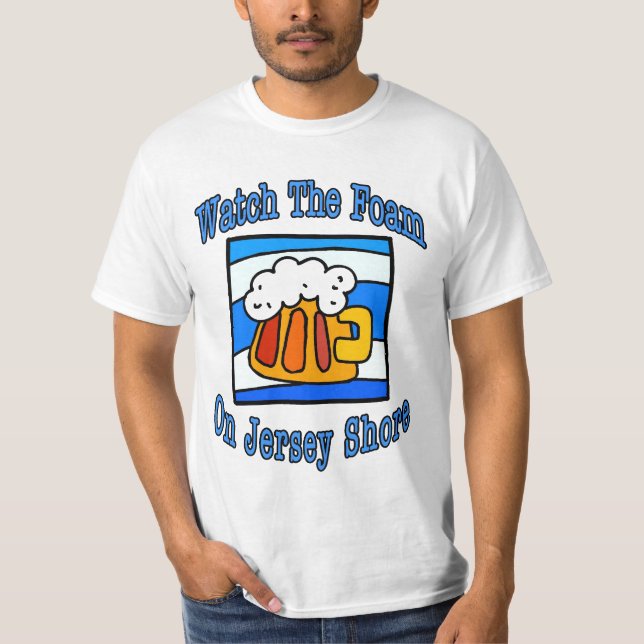 T-shirt Jersey Shore Foam (Frente)
