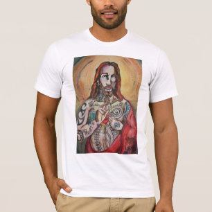 T-shirt Jesus ama a tinta