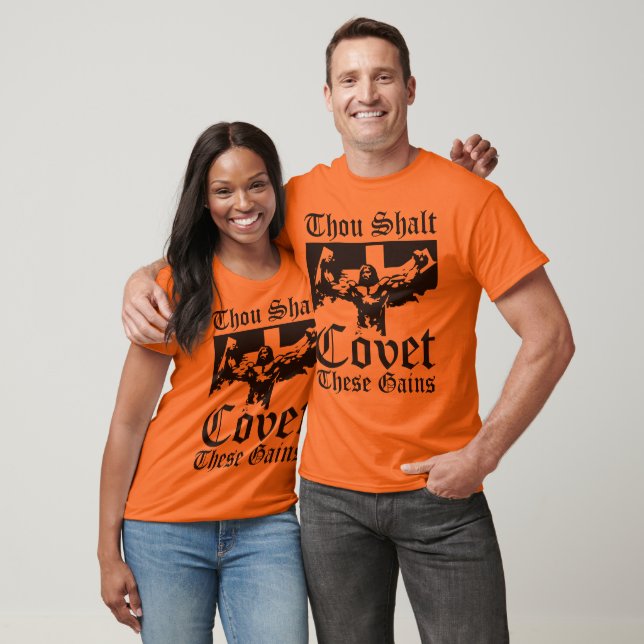T-shirt Jesus Cristo Ganhos de Elevação (Unissex)