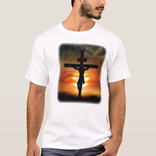 T-shirt Jesus Cristo na cruz