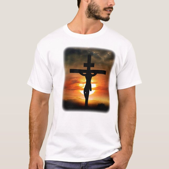 T-shirt Jesus Cristo na cruz (Frente)