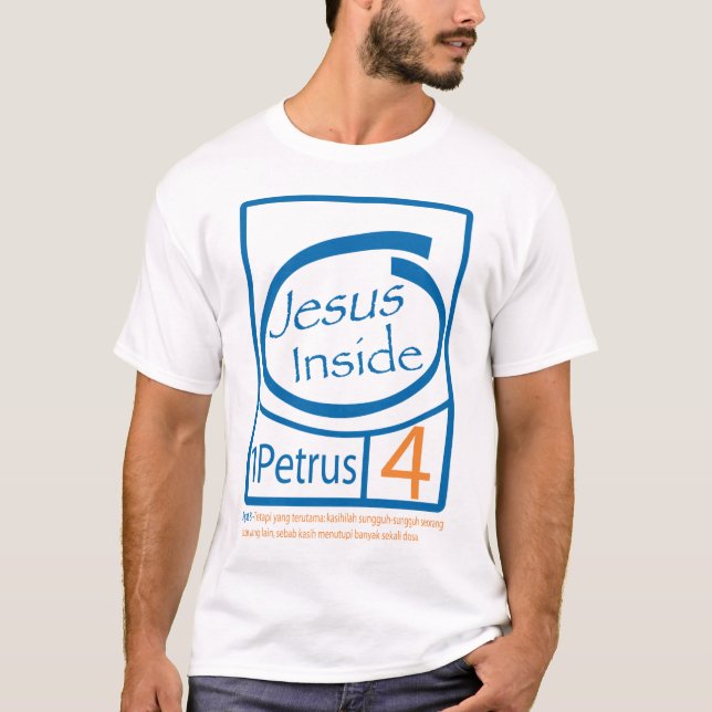 T-shirt jesus-dentro de (Frente)