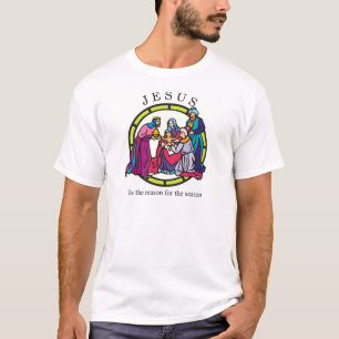 T-shirt Jesus é a razão para a estação