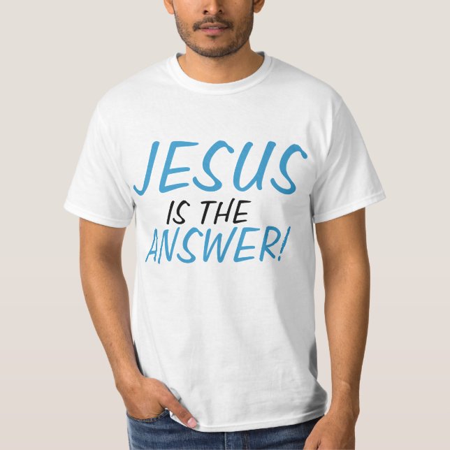 T-shirt JESUS é a RESPOSTA! (Frente)