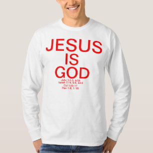 T-shirt Jesus é deus