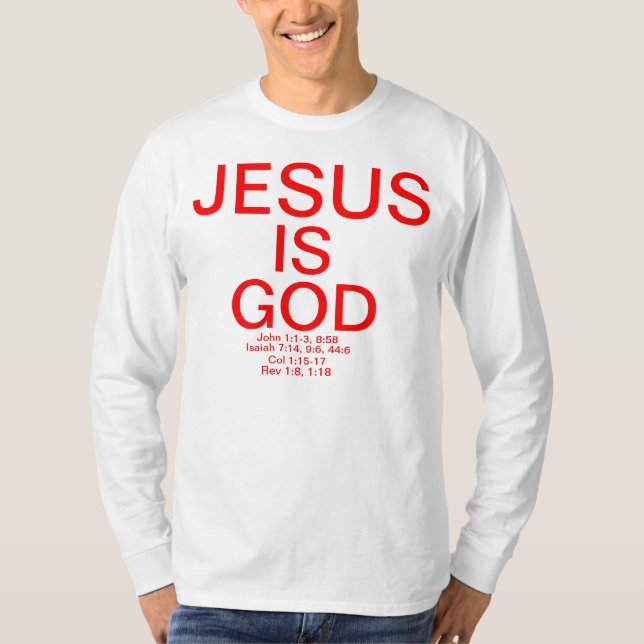 T-shirt Jesus é deus (Frente)
