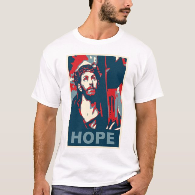 T-shirt Jesus é esperança (Frente)