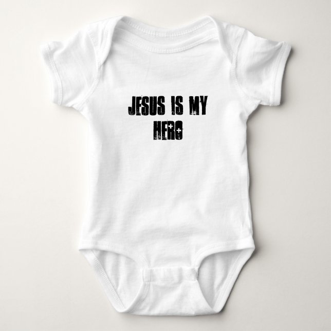 T-SHIRT JESUS É MEU HERÓI (Frente)