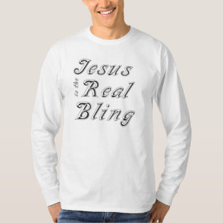 T-shirt Jesus é o Bling real