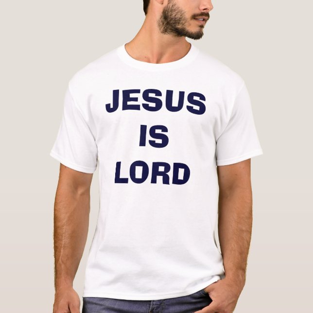 T-SHIRT JESUS É SENHOR (Frente)