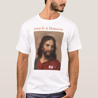 T-shirt Jesus é uma Democrata