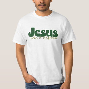 T-shirt Jesus era hippie