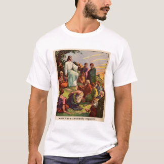 T-shirt Jesus era um organizador da comunidade