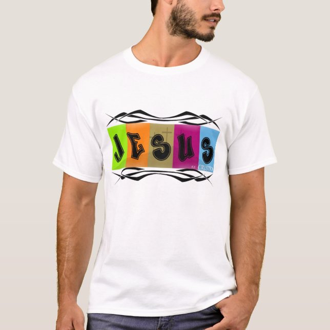 T-SHIRT JESUS ES CRISTO-3 (Frente)