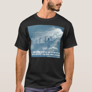 T-shirt Jesus glorifica o céu T/shirt