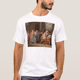 T-shirt Jesus que conduz os comerciantes do templo