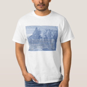T-shirt Jesus que Preaching no mar de Galilee-Gustave Dore