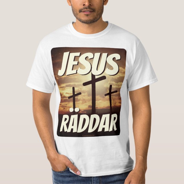 T-shirt — Jesus räddar (Frente)