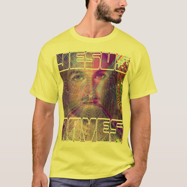 T-shirt Jesus Raves (Frente)