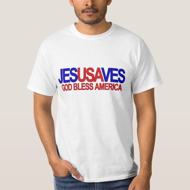 T-SHIRT JESUSAVES (Frente)